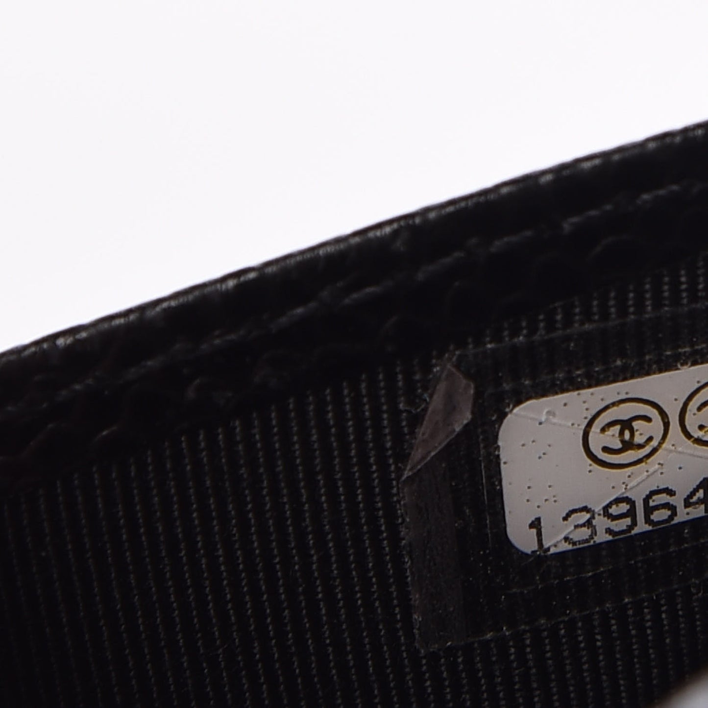 Caviar Quilted Passport Holder Black