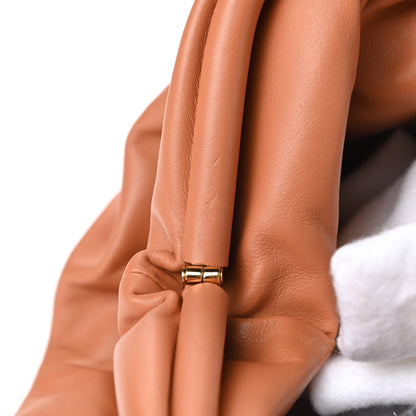 Bottega Veneta Smooth Butter Calf The Pouch Oversized Clutch Clay 10 of 10