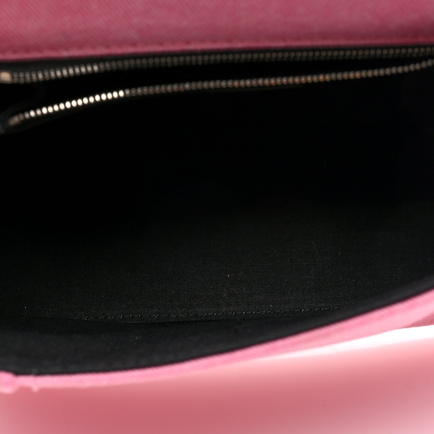 Washed Denim Small Hourglass Top Handle Bag Denim Pink