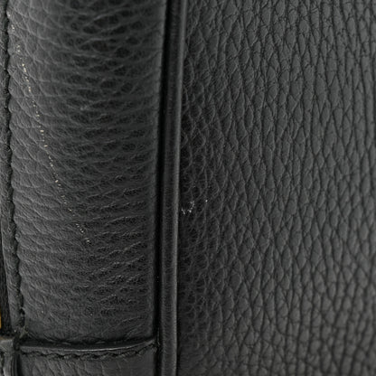 Gucci Pebbled Calfskin Soho Chain Backpack Black 12 of 17