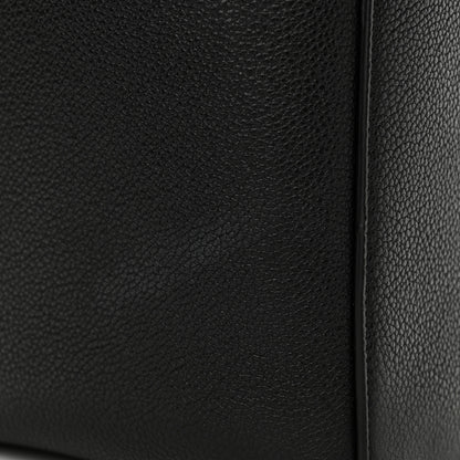 Celine Soft Grained Calfskin Sangle Bucket Bag Black 9 of 12