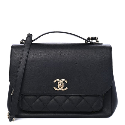Chanel Caviar Quilted Large Business Affinity Flap Black 1 of 4