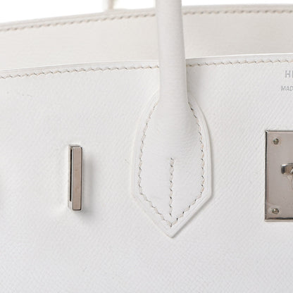 Hermes Epsom Birkin 30 White 33 of 36