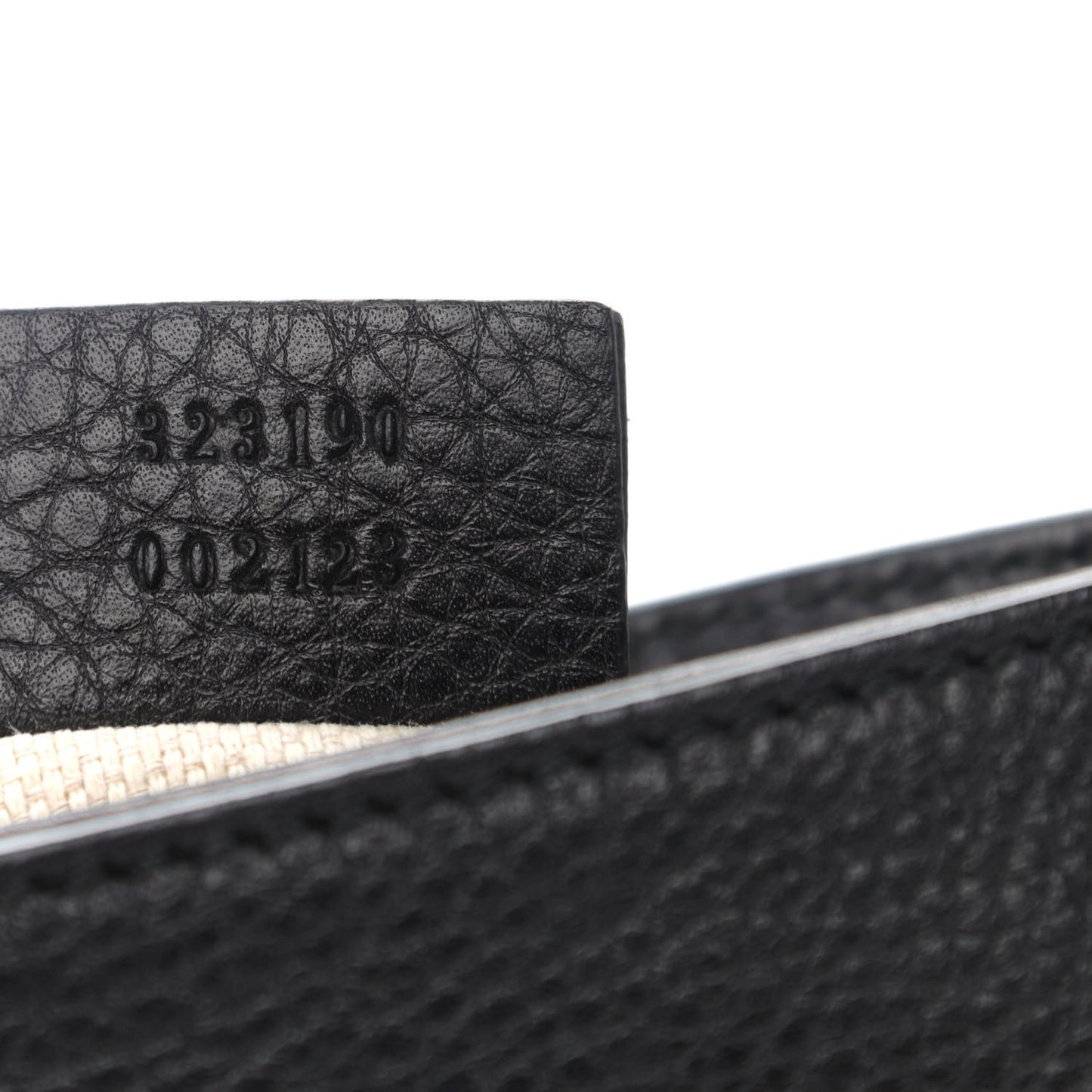 Pebbled Calfskin Small Soho Flap Crossbody Black