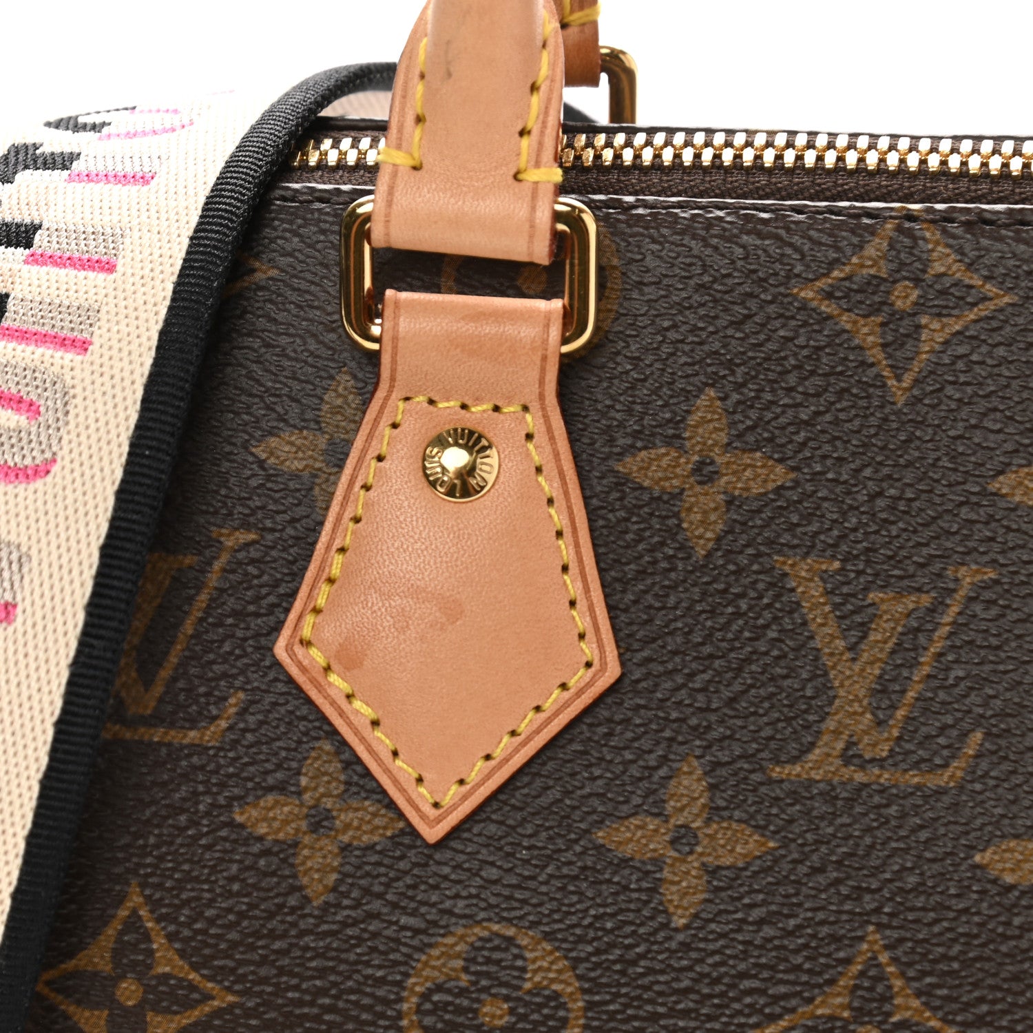 Louis Vuitton Monogram Speedy Bandouliere 20 Black 9 of 9