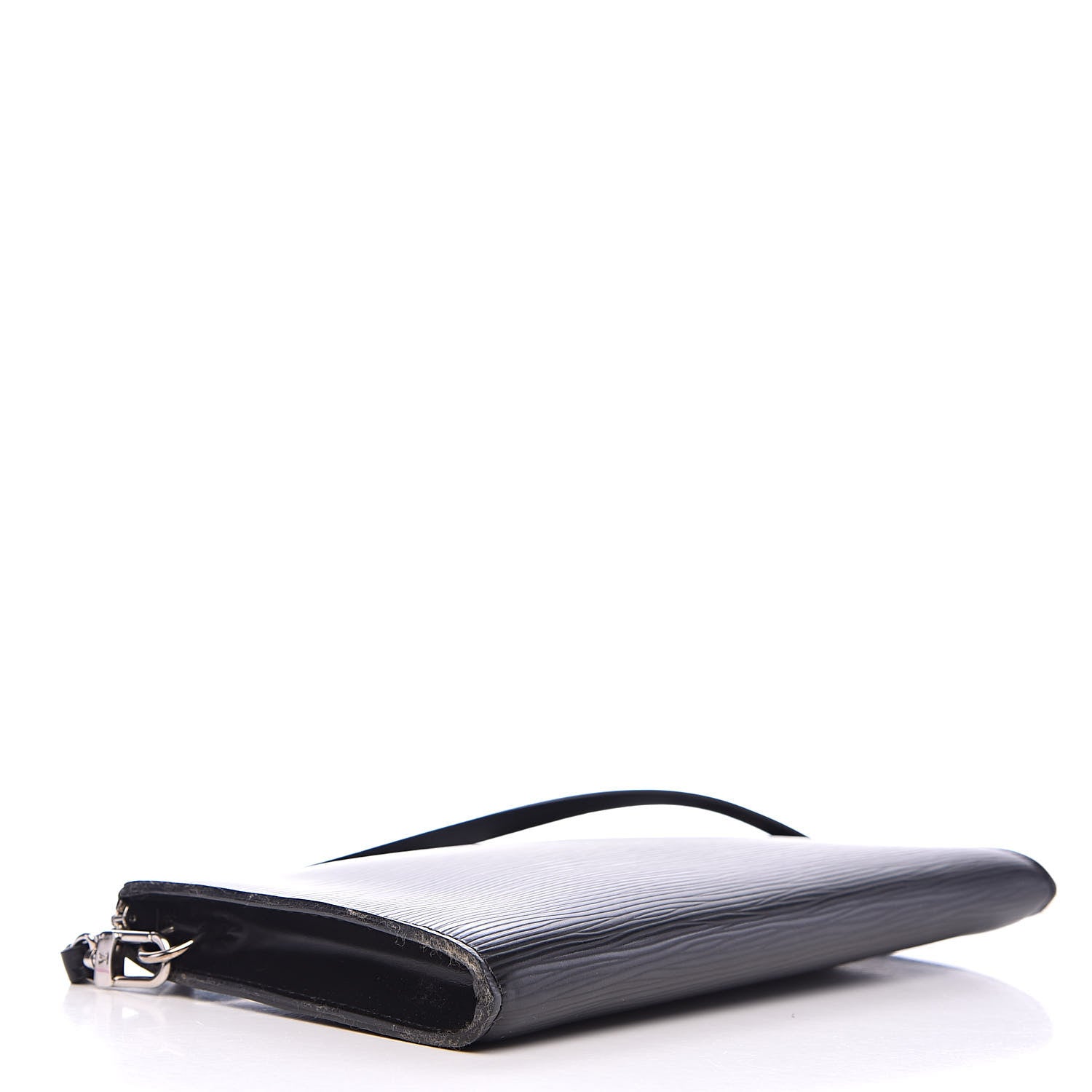 Louis Vuitton Epi Pochette Accessories 24 Black 4 of 11