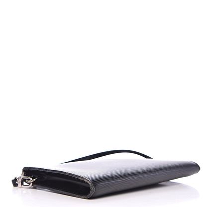 Louis Vuitton Epi Pochette Accessories 24 Black 4 of 11