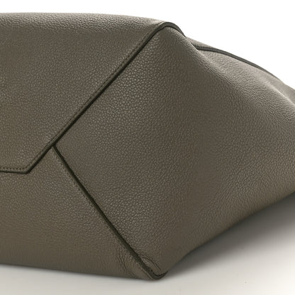 Celine Soft Grained Calfskin Small Belt Cabas Phantom Taupe 10 of 12