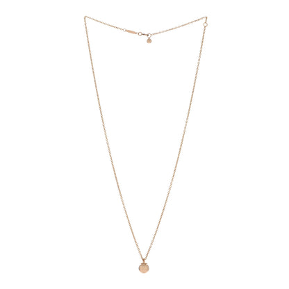 Tiffany 18K Rose Gold 8mm HardWear Ball Pendant Necklace 3 of 5