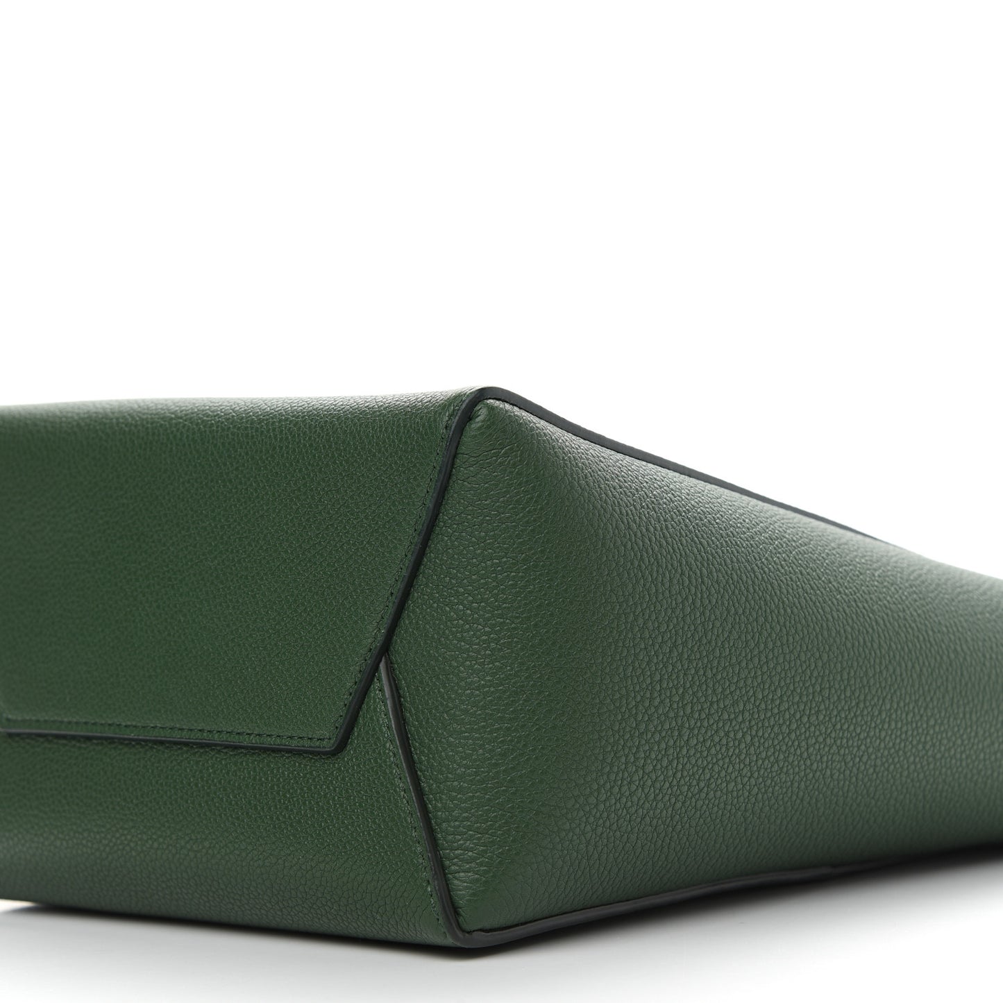 Soft Grained Calfskin Small Sangle Bucket Bag Amazone