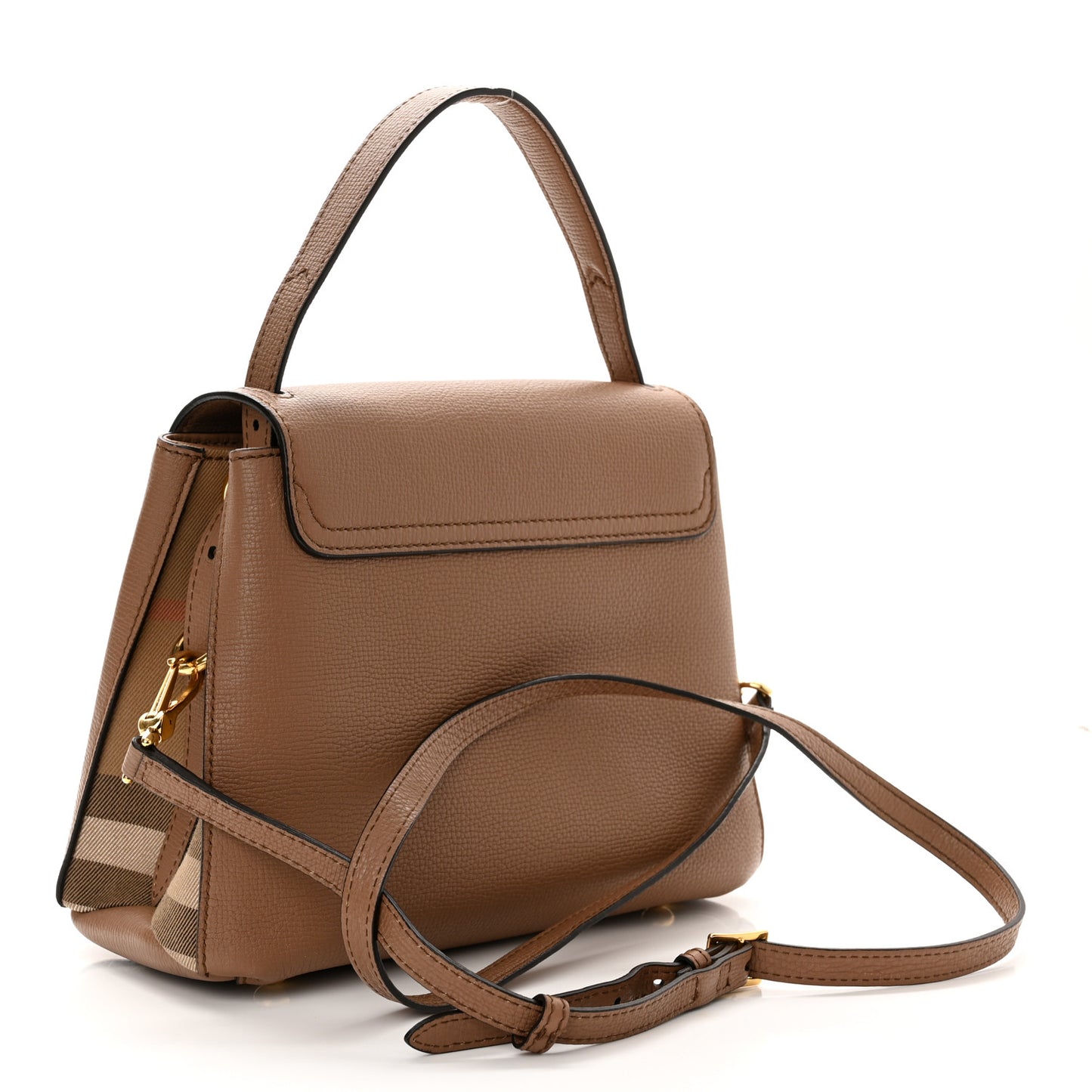 Derby Calfskin House Check Small Camberley Dark Sand