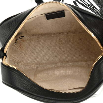 Gucci Pebbled Calfskin Small Soho Disco Bag Black 5 of 11