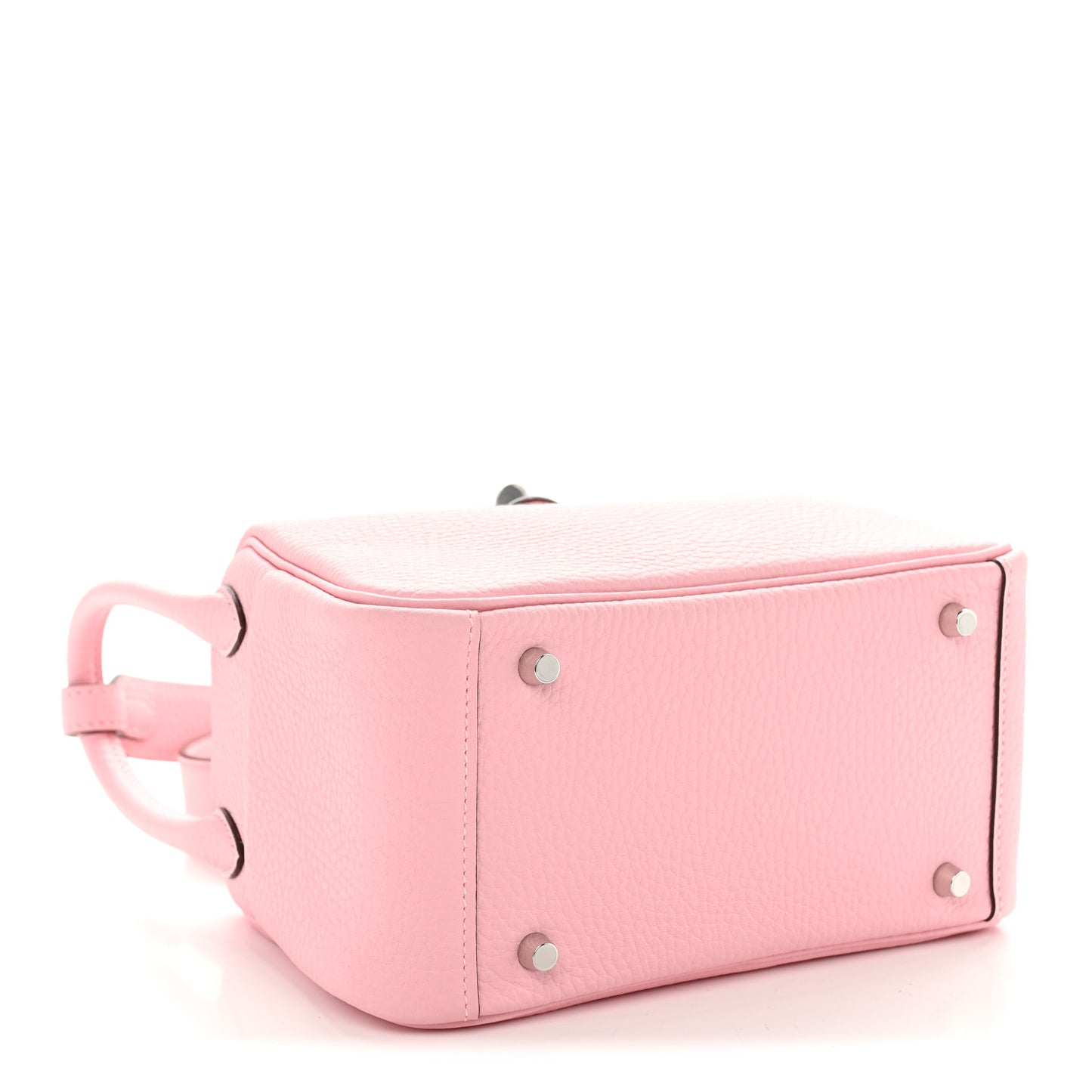 Taurillon Clemence Verso Mini Lindy 20 Rose Sakura Gris Perle