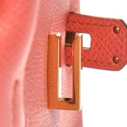 Hermes Epsom Birkin 35 Flamingo 12 of 37