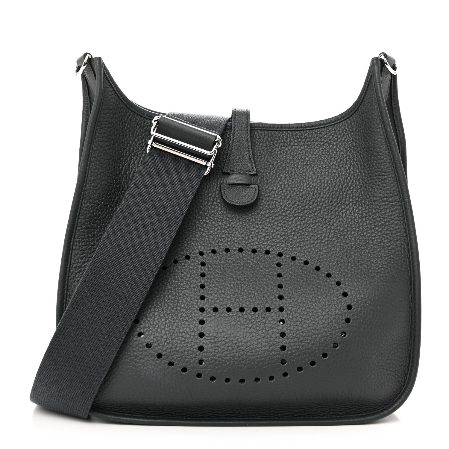 Hermes Taurillon Clemence Evelyne III PM Gris Misty 1 of 11