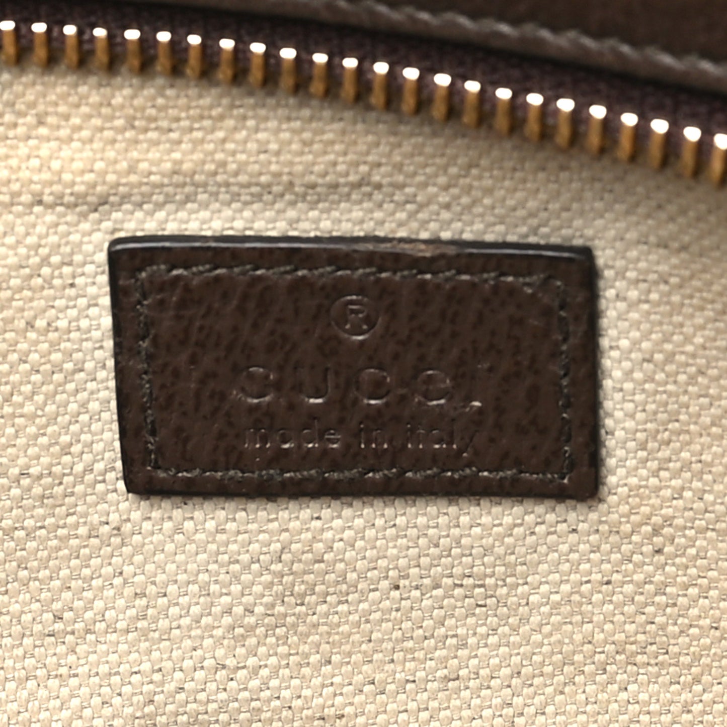 Monogram Jumbo GG Textured Dollar Calfskin Web Mini Crossbody Bag Camel Ebony New Acero