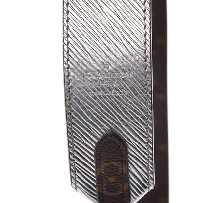 Louis Vuitton Epi Monogram Bandouliere Shoulder Strap Silver 4 of 5