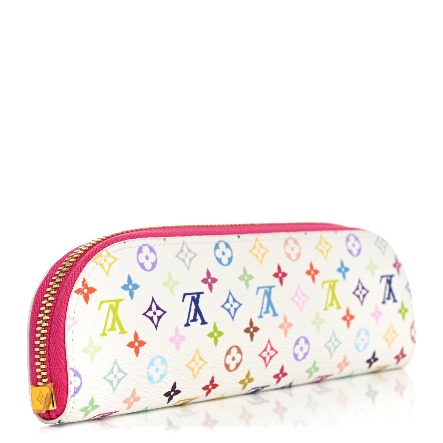 LV X TM Monogram Multicolor Charlotte Pencil Pouch Fuchsia
