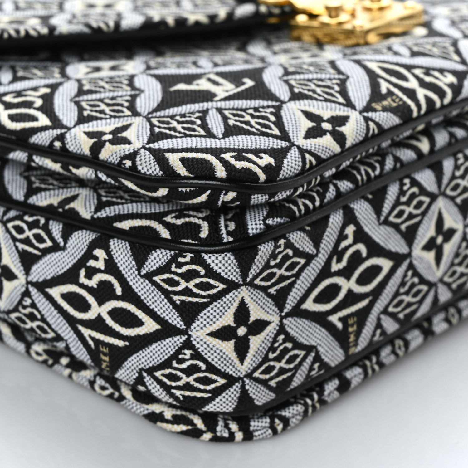 Louis Vuitton Jacquard Since 1854 Pochette Metis Grey 7 of 11