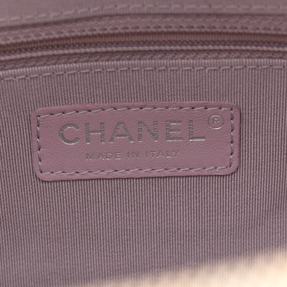 Chanel Tweed PVC Patent Chevron Quilted Medium Gabrielle Hobo White 6 of 15