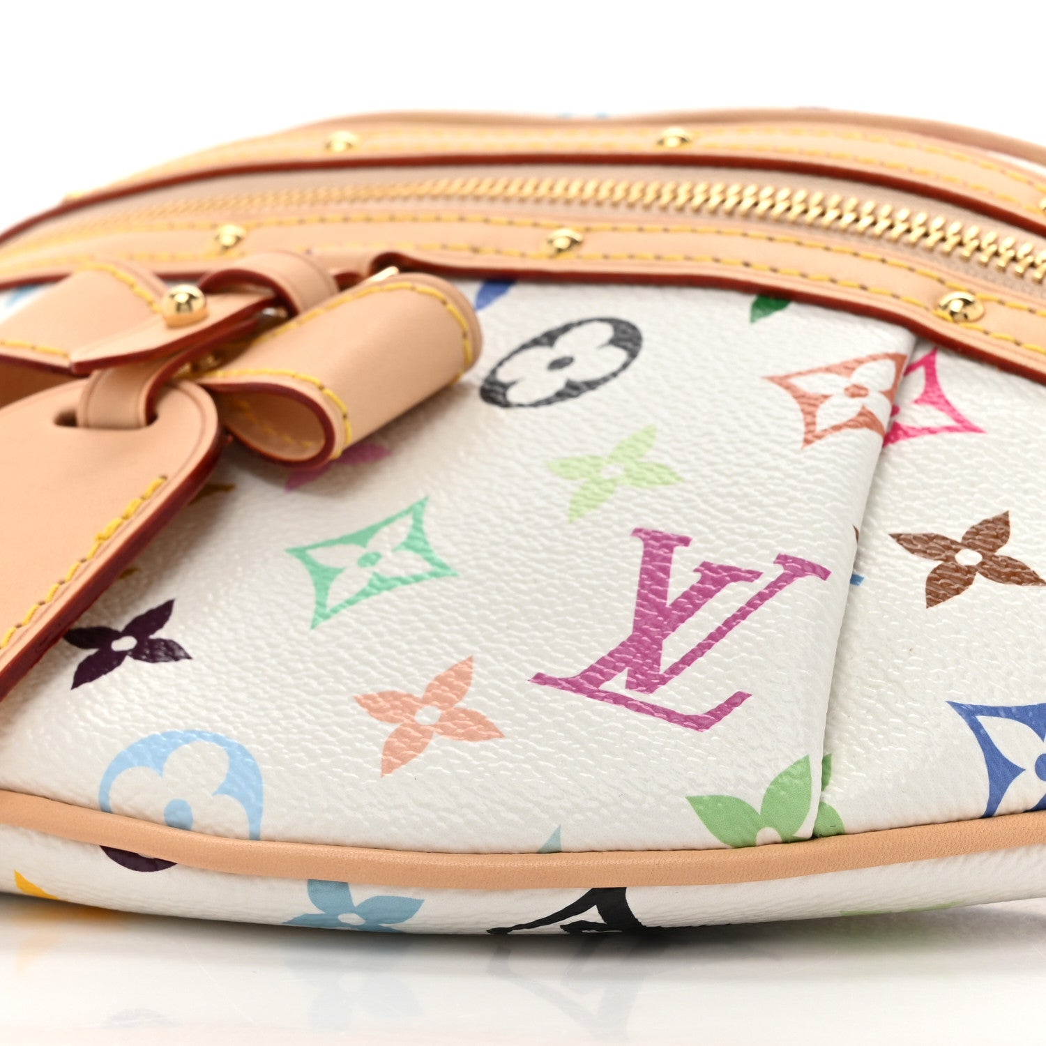 Louis Vuitton LV X TM Monogram Multicolor High Rise Bumbag White 8 of 10