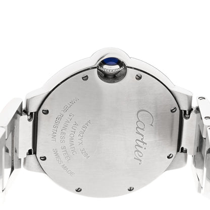 Cartier Stainless Steel Diamond Bezel 36mm Ballon Bleu De Cartier Automatic Watch 4 of 5