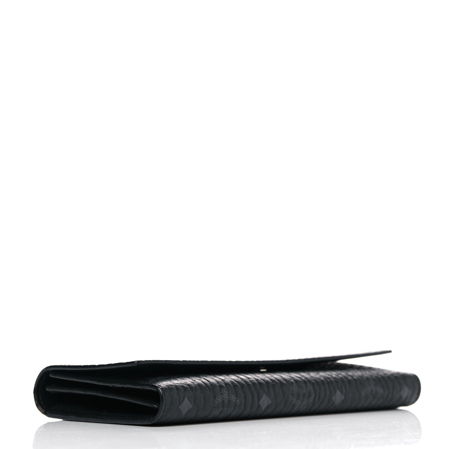 Visetos Large Tri-Fold Flap Wallet Black