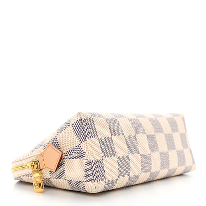 Louis Vuitton Damier Azur Cosmetic Pouch 4 of 6