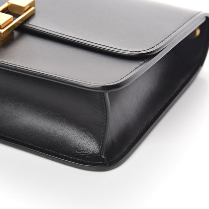 Saint Laurent Smooth Calfskin Carre Satchel Black 8 of 10