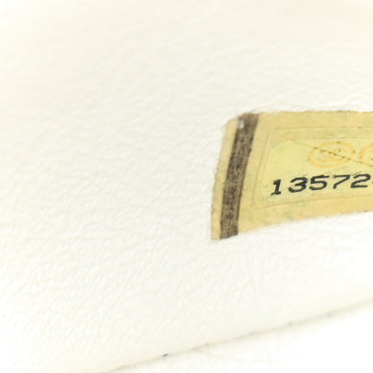 Chanel Caviar Quilted Jumbo Single Flap White 9 of 13