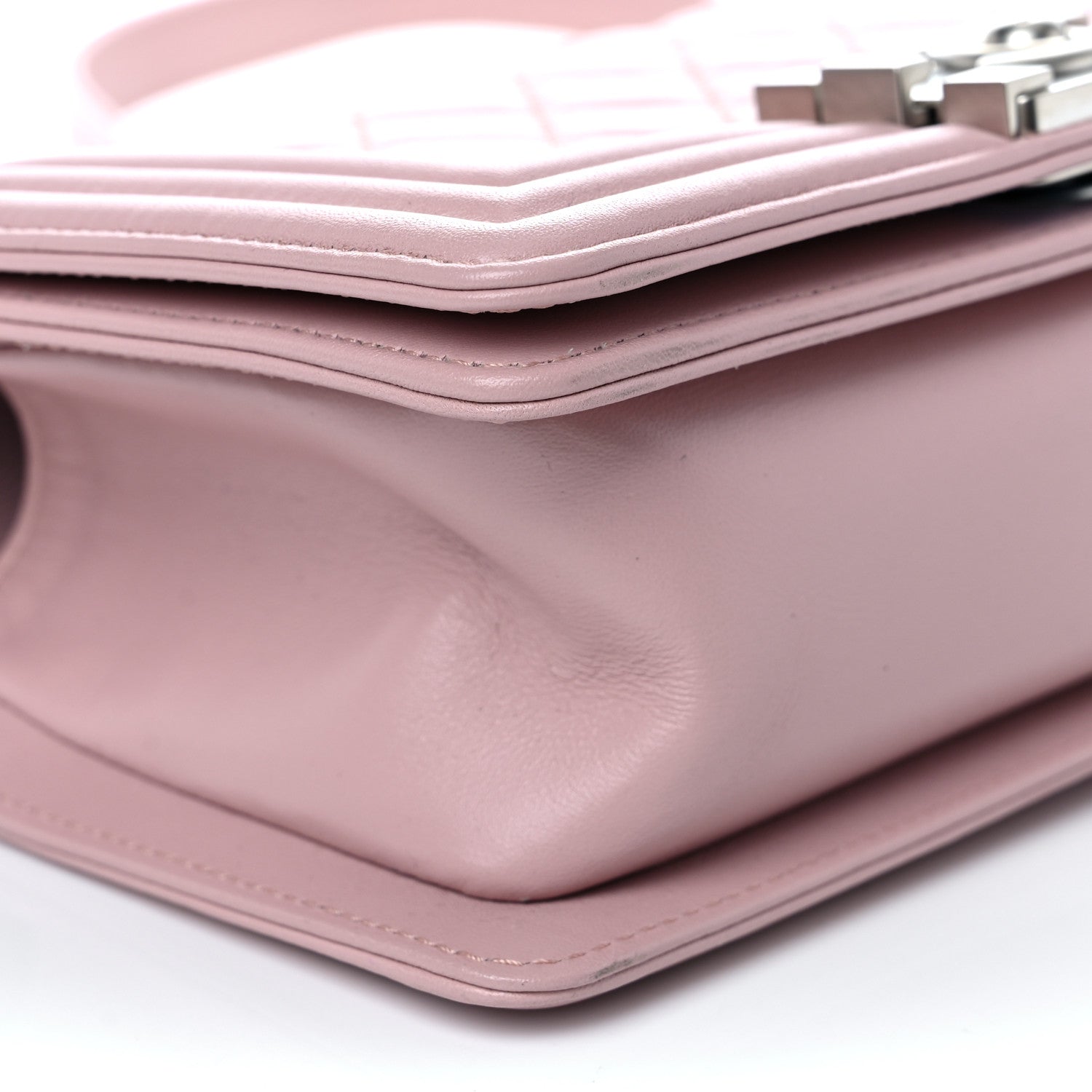 Chanel Calfskin Quilted Small Boy Flap Light Pink 9 of 11