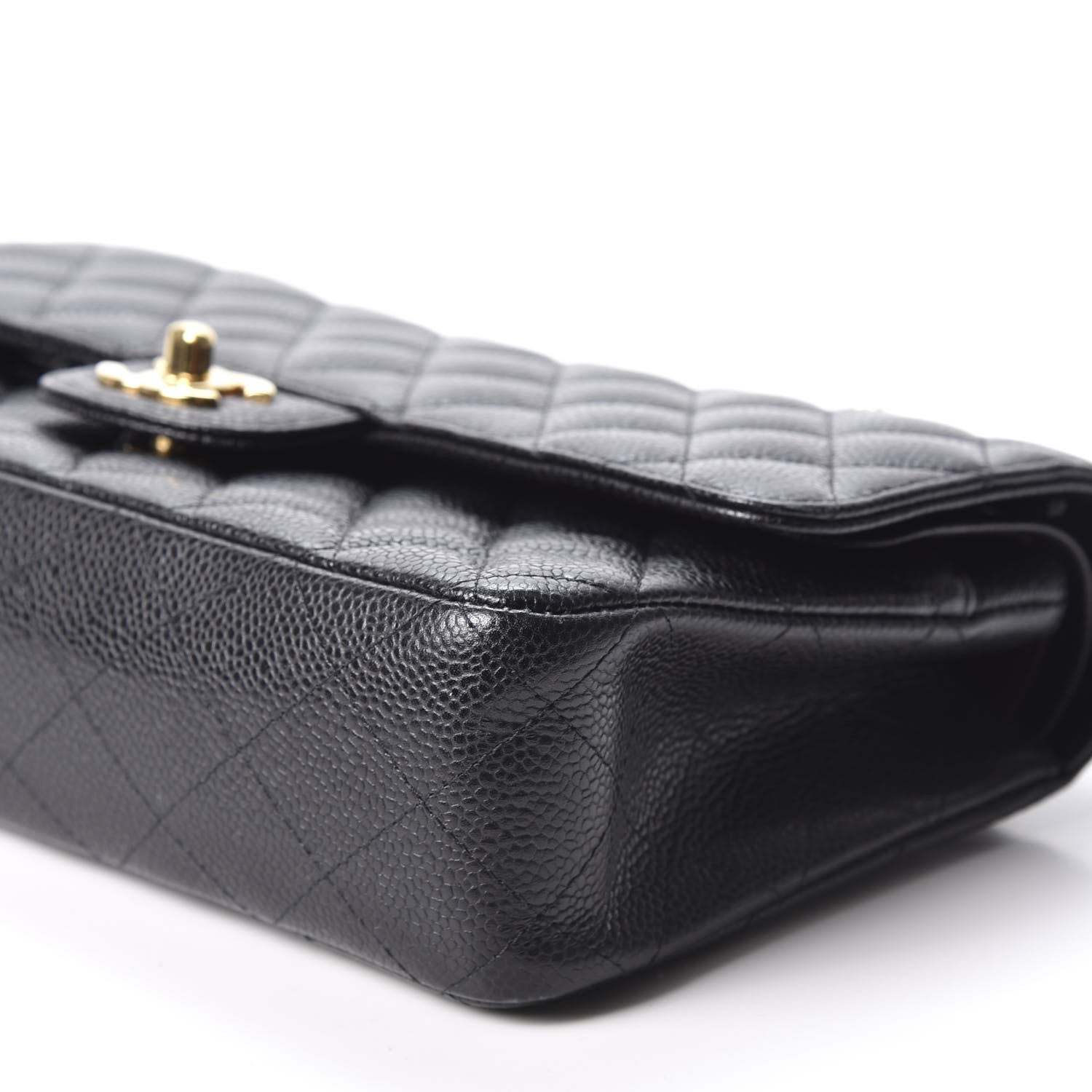 Chanel Caviar Quilted Medium Double Flap Black 6 of 11