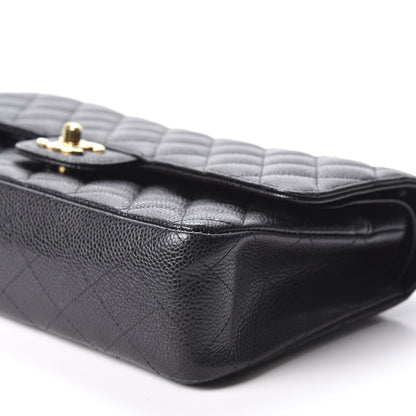 Chanel Caviar Quilted Medium Double Flap Black 6 of 11