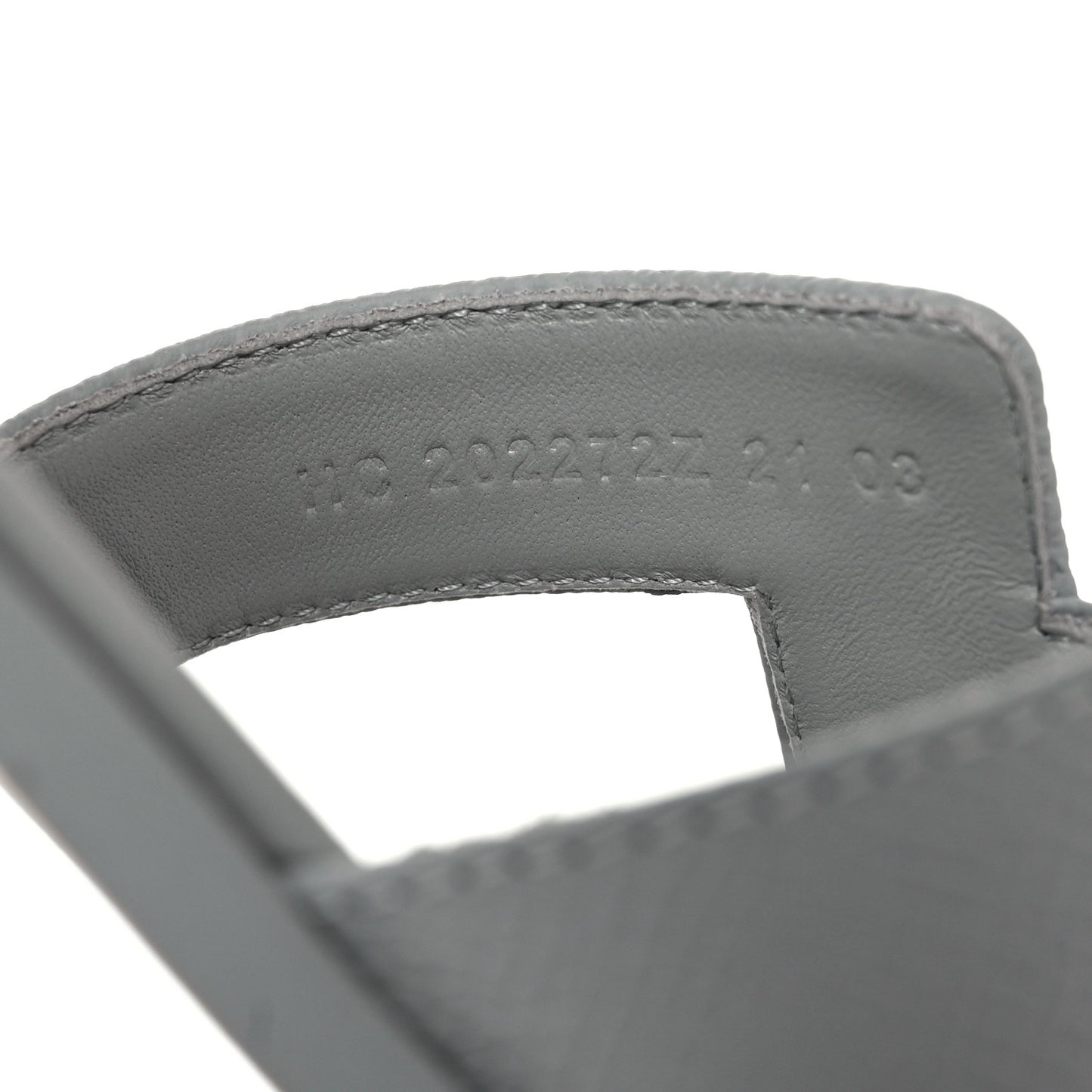 Epsom Oran Sandals 36.5 Bleu Glacier