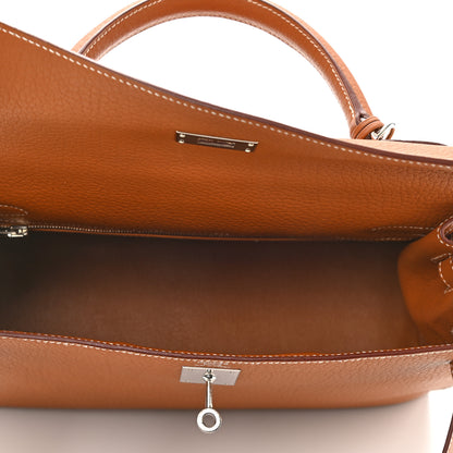 Hermes Fjord Sellier Kelly 32 Gold 5 of 10