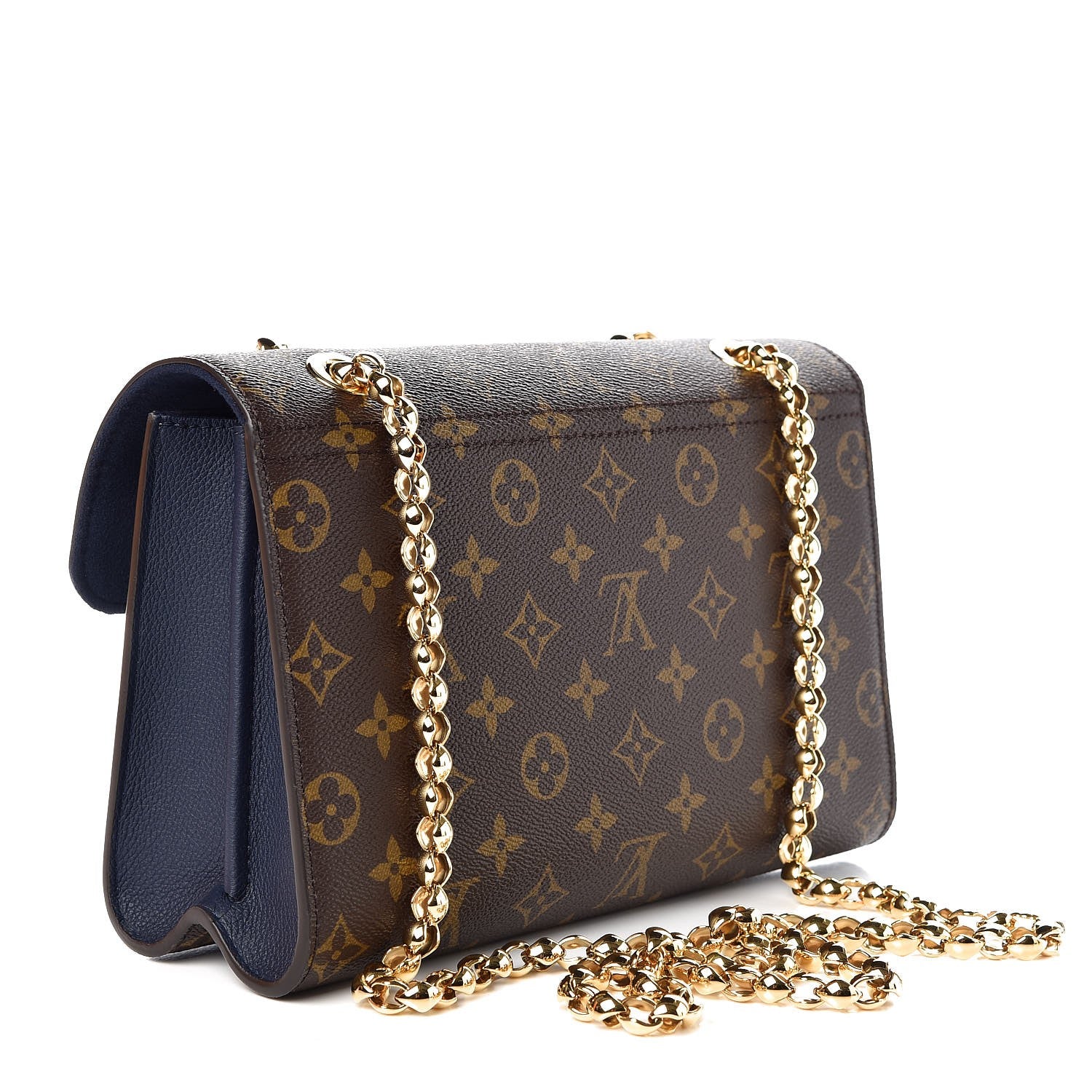 Louis Vuitton Monogram Victoire Blue Marine 4 of 9