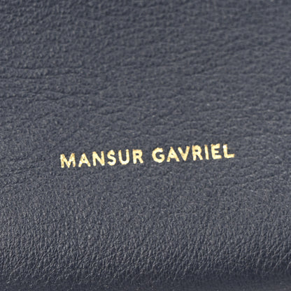 Mansur Gavriel Supple Calfskin Everyday Soft Tote Blu 9 of 12