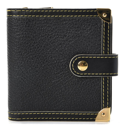 Louis Vuitton Suhali Compact Zipped Wallet Black 1 of 10
