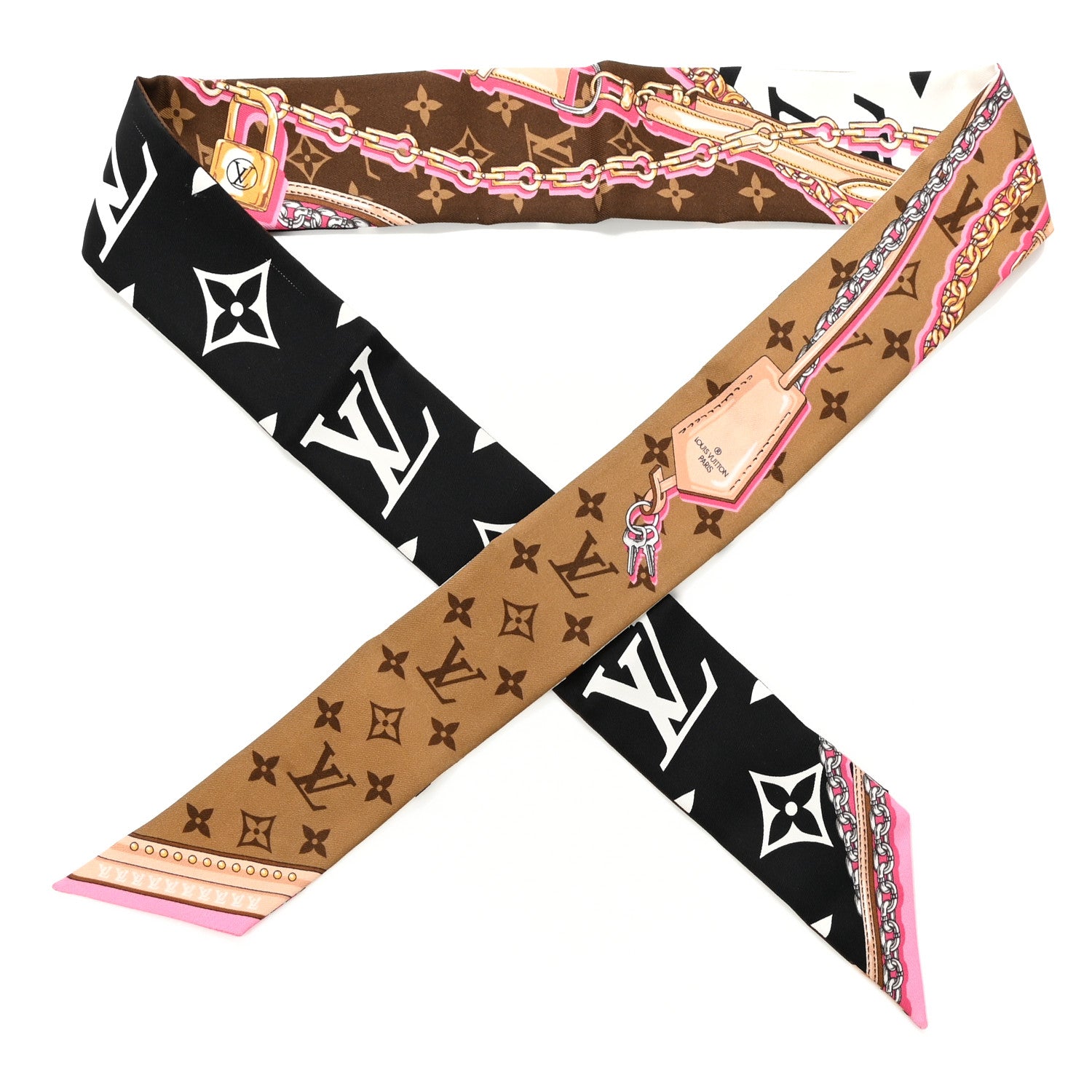Louis Vuitton Silk Ultimate Monogram BB Bandeau Black 1 of 4