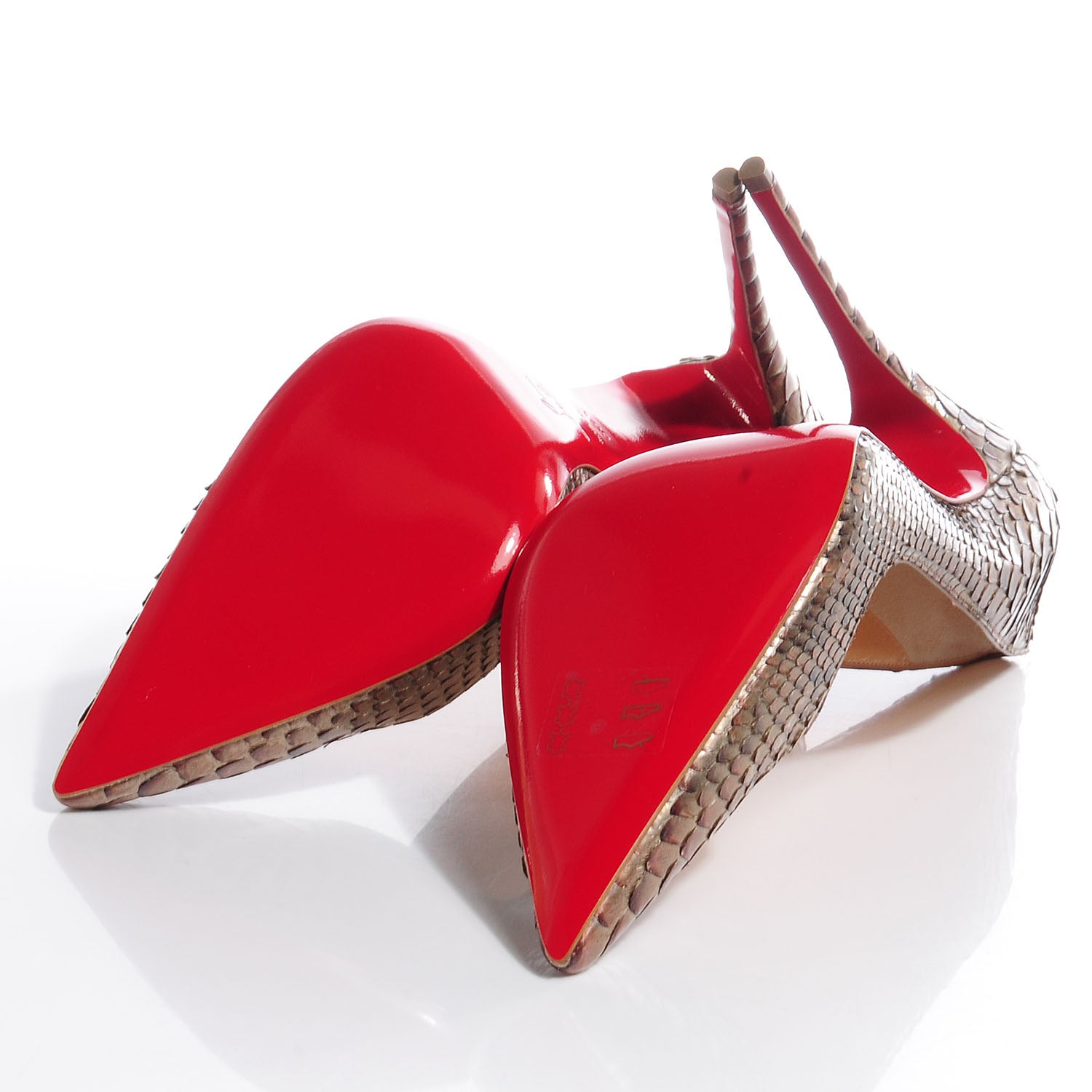 Christian Louboutin Python So Kate 120 Pumps 38.5 5 of 7