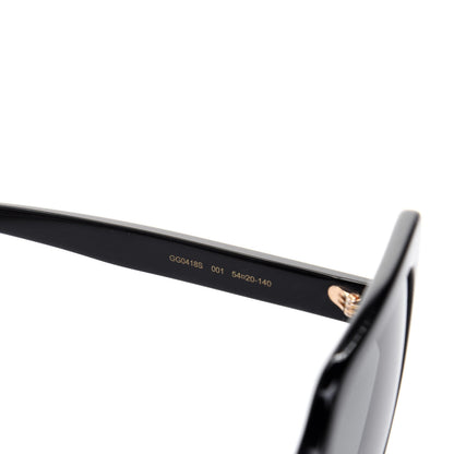 Gucci Crystal Square Frame GG Sunglasses GG0418S Black 5 of 8