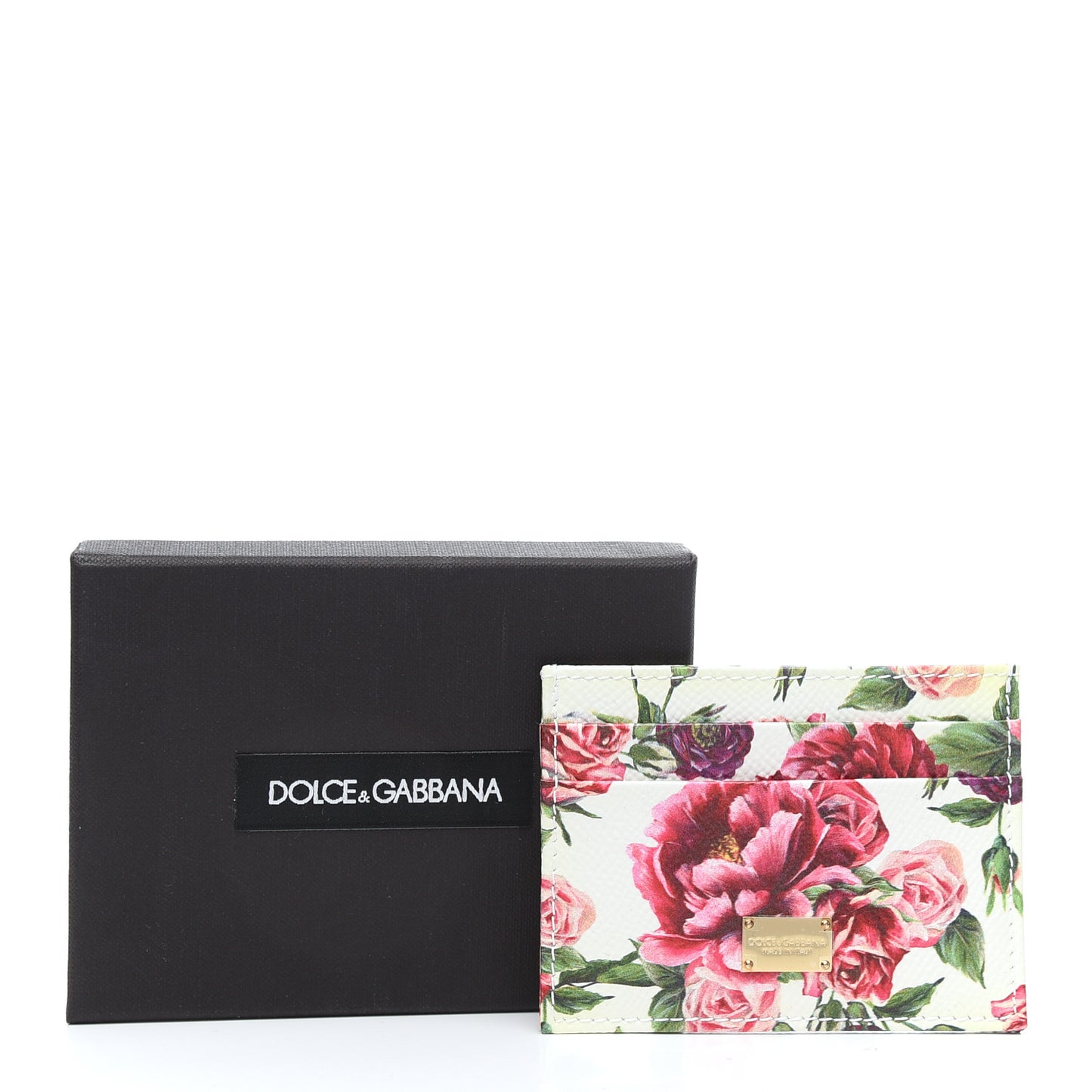 Floral Print Card Holder Multicolor