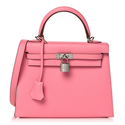 Hermes Epsom Kelly Sellier 25 Rose Confetti 1 of 11