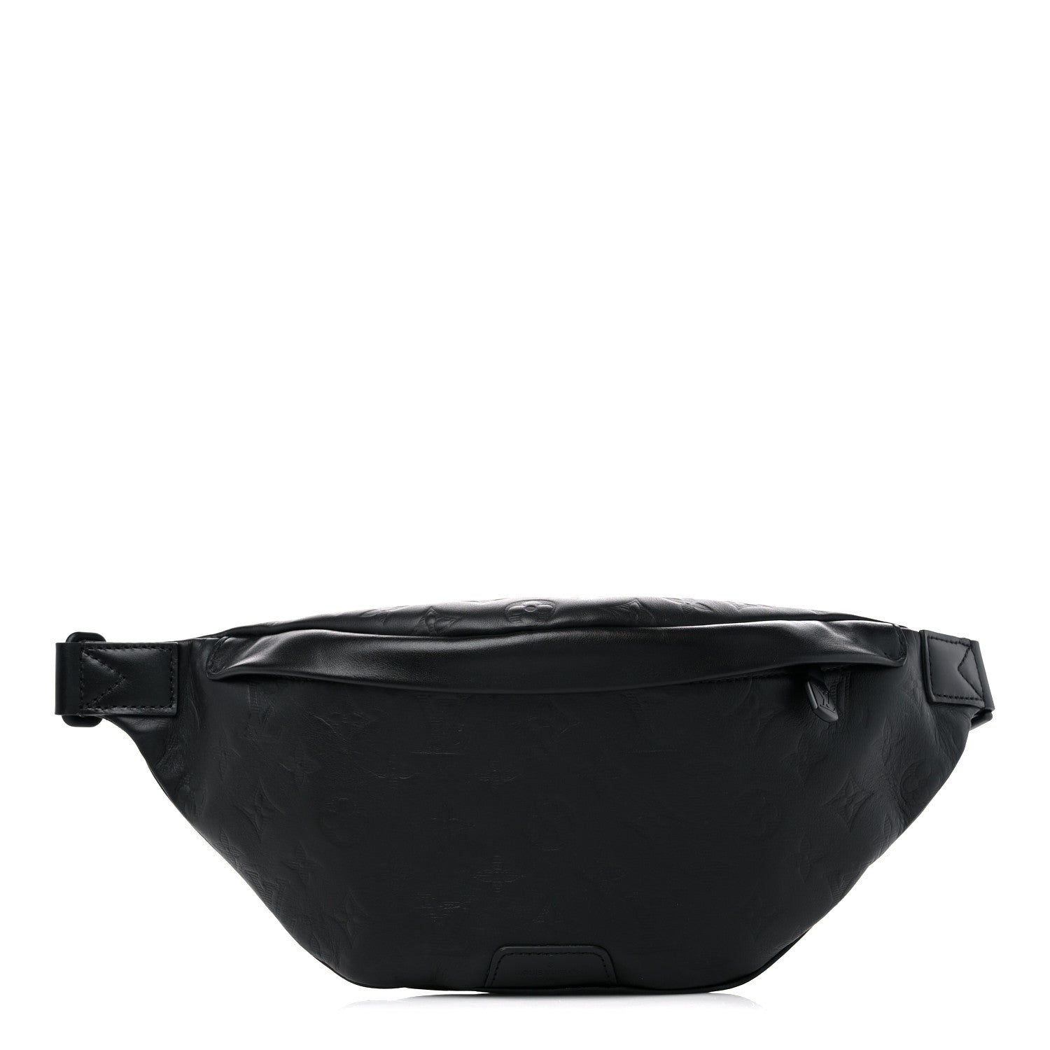 Louis Vuitton Calfskin Monogram Shadow Discovery Bumbag Black 1 of 11
