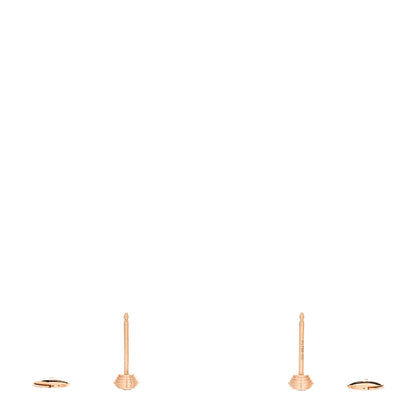 Cartier 18K Pink Gold Diamond XS D'Amour Earrings 3 of 5