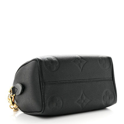 Louis Vuitton Empreinte Monogram Giant Speedy Bandouliere 20 Black 4 of 10