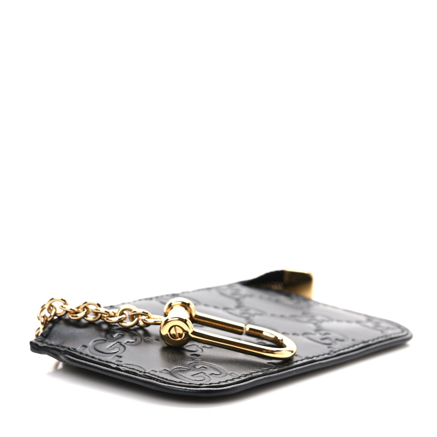 Guccissima Key Case Black