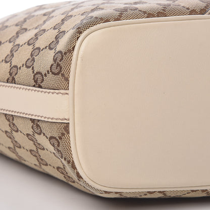 Gucci Monogram Medium New Britt Hobo Off White 8 of 10