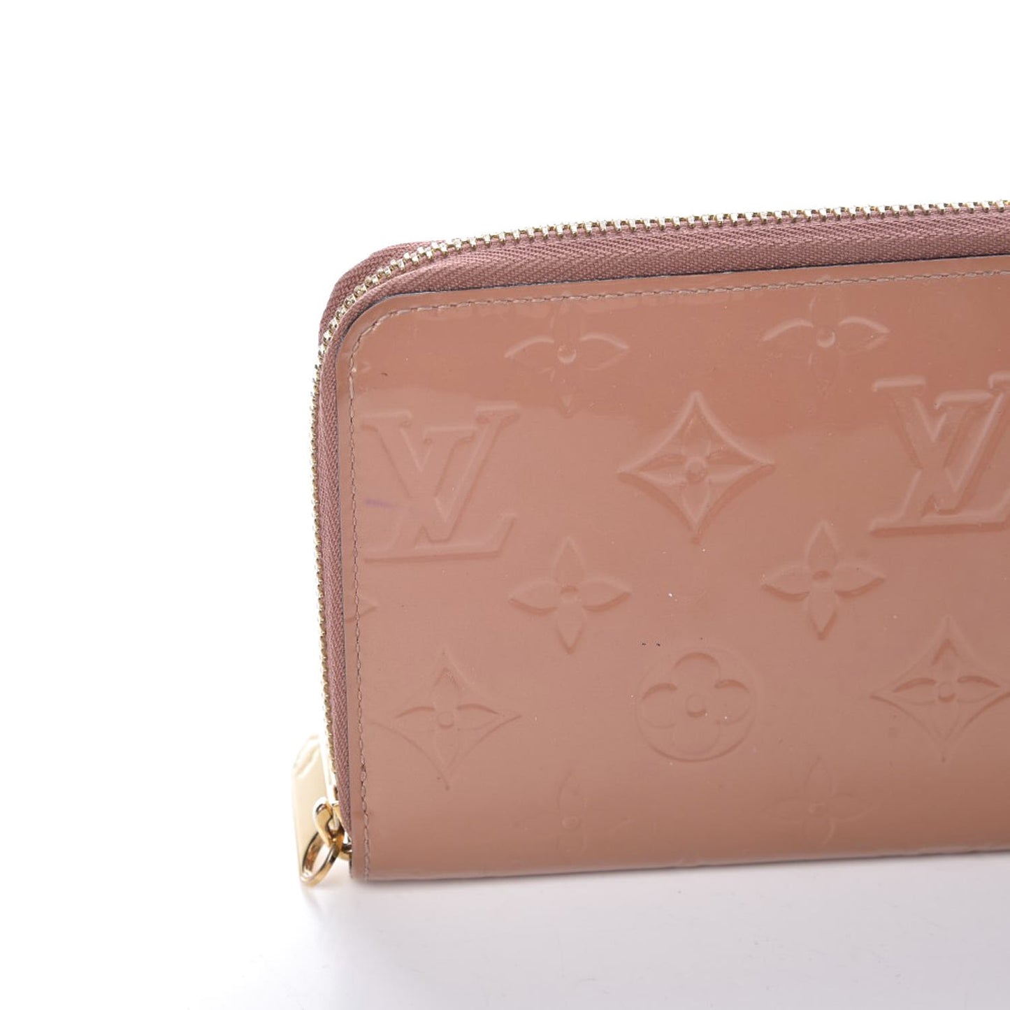 Vernis Zippy Wallet Rose Velours