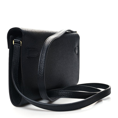 Hermes Epsom Kelly Wallet To Go Black 2 of 11